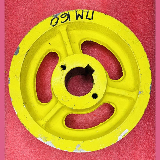 Шкив канатоведущий D320х6х8мм (d65мм) для лебедки Permagsa ПМ170.02.00.001 МЛЗ